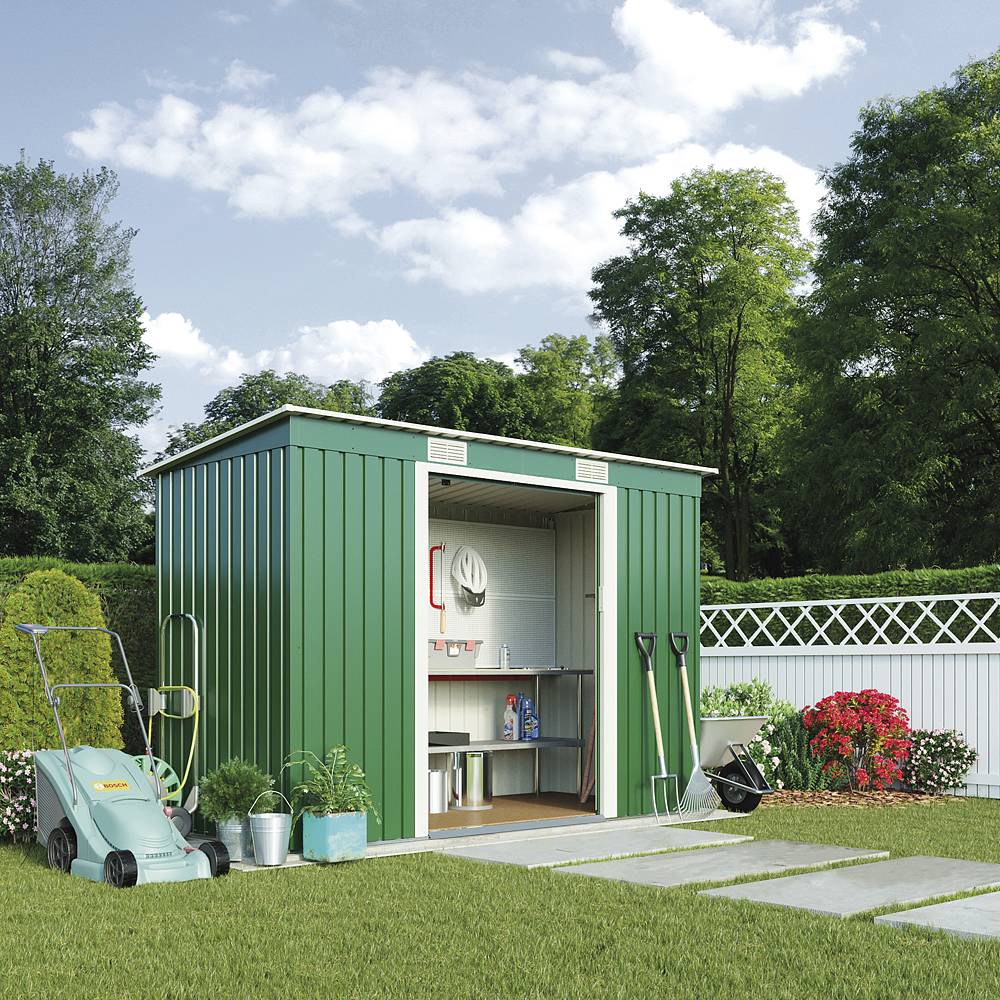 Waltons Pent Metal Shed 6.6 X 3.9ft from Dobies