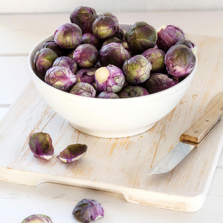 Brussels Sprout Seeds - Red Rubine image