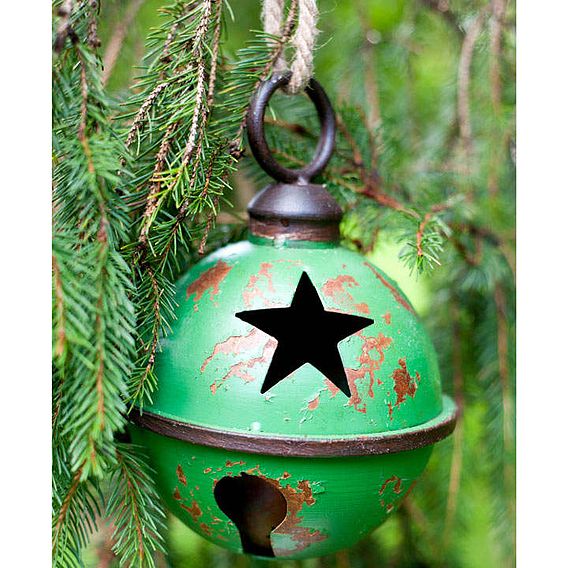 Giant Metal Bauble with Star Design
