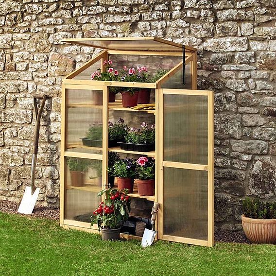 Three Tier Wooden Cold Frame