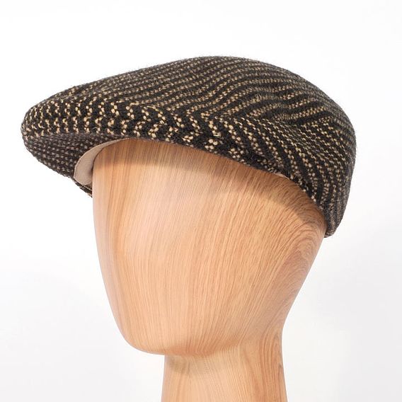 Head Gardener Hat - Black Pinstripe