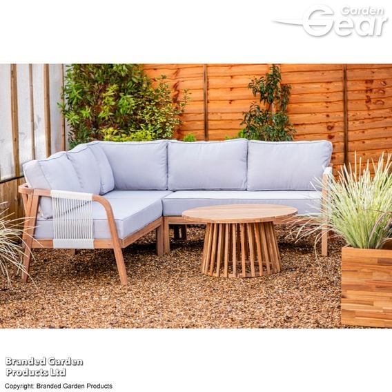 Garden Gear - Acacia Eleni Corner Sofa Set