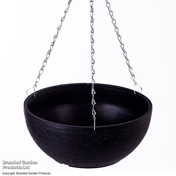Garden Gear - Flecked Stone Effect Hanging Basket