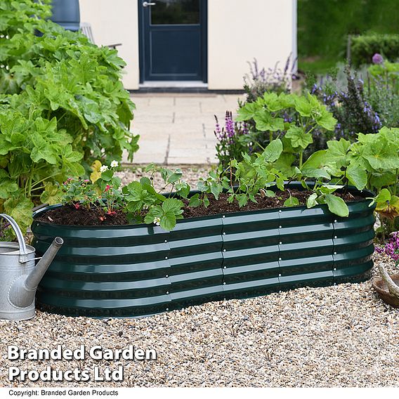 Metal Raised Modular Planter