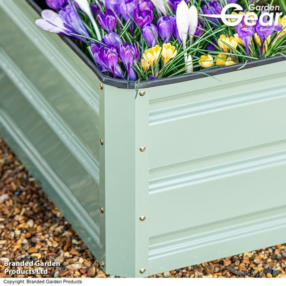 Garden Gear - Metal Raised Garden Bed - Green