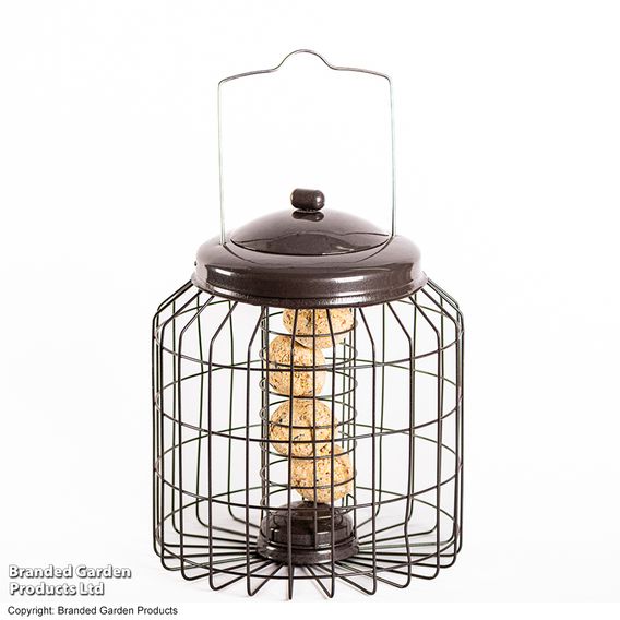 Happy Beaks - Heavy Duty Squirrel Proof Fat Ball Feeder