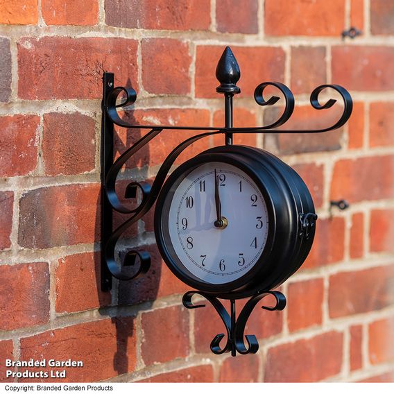 Sedgewick Double-Sided Station Clock