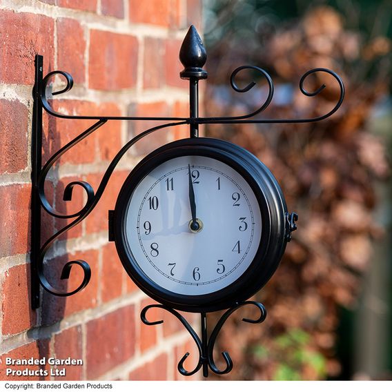 Sedgewick Double-Sided Station Clock