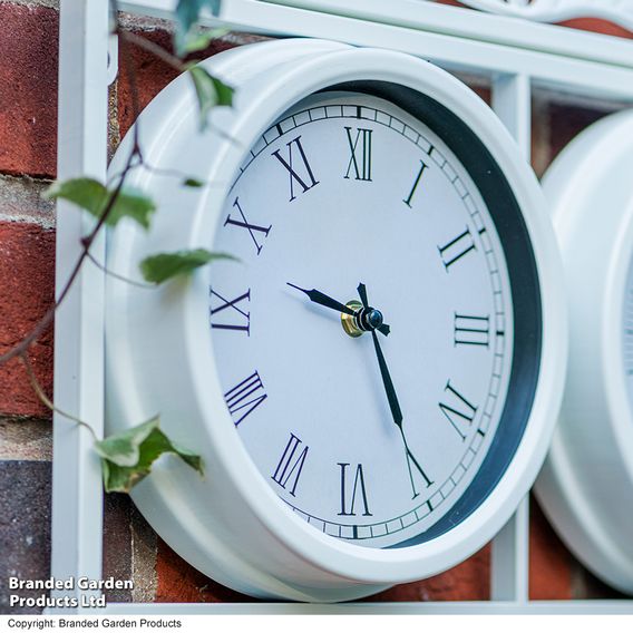 Garden Gear - Highgrove Garden Wall Clock & Thermometer