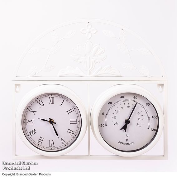 Garden Gear - Highgrove Garden Wall Clock & Thermometer