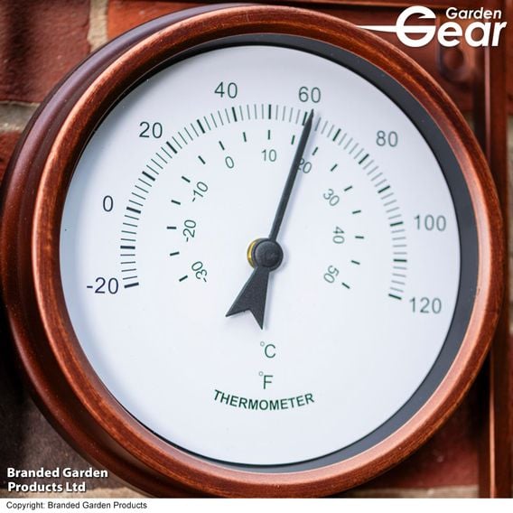 Garden Gear - Garden Wall Clock and Weather Station
