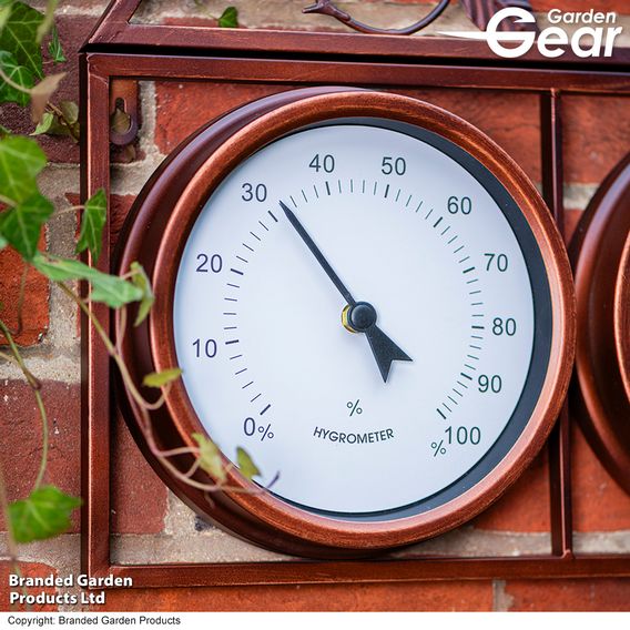 Garden Gear - Garden Wall Clock and Weather Station