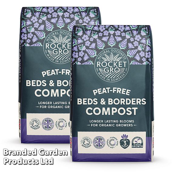 RocketGro Peat Free Beds & Borders Compost