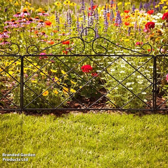 Garden Gear - Victorian Style Metal Border Fencing