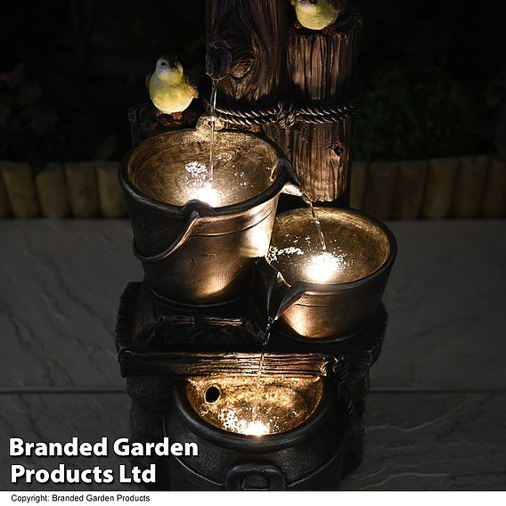 Serenity - Bird House Water Feature