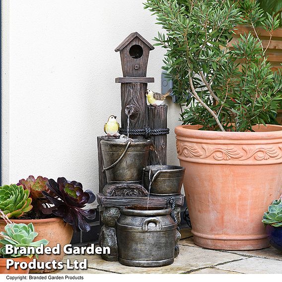 Serenity - Bird House Water Feature