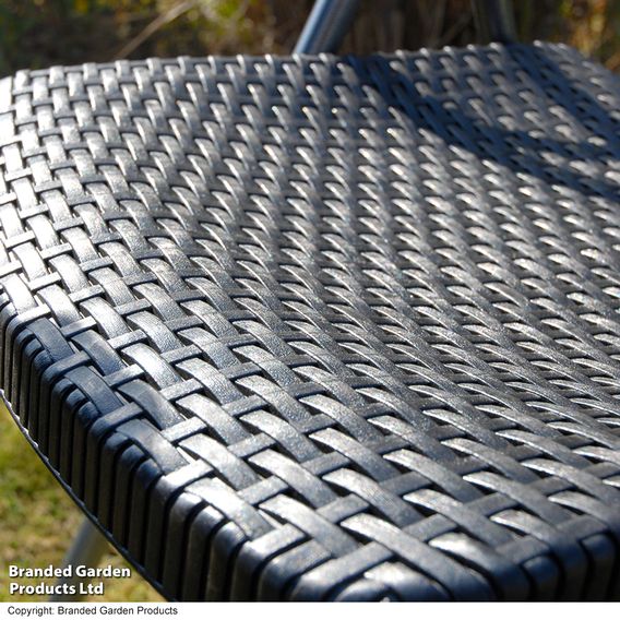Garden Gear Rattan Effect Folding Bistro Set