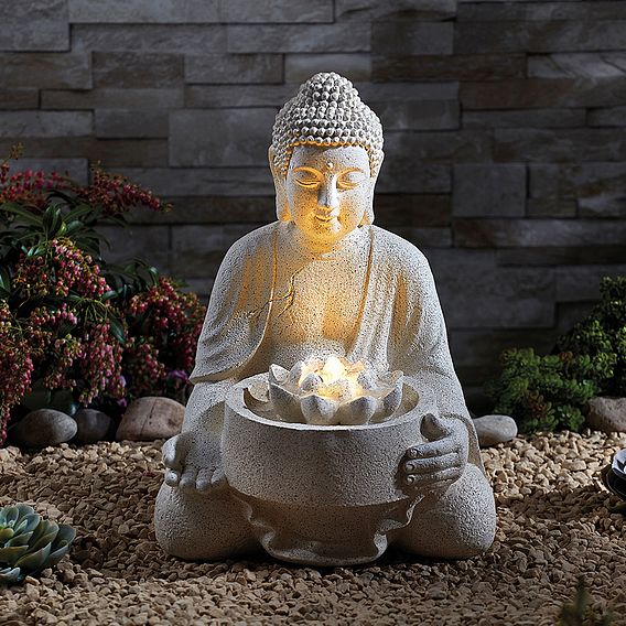 Serenity Serene Buddha Water Feature