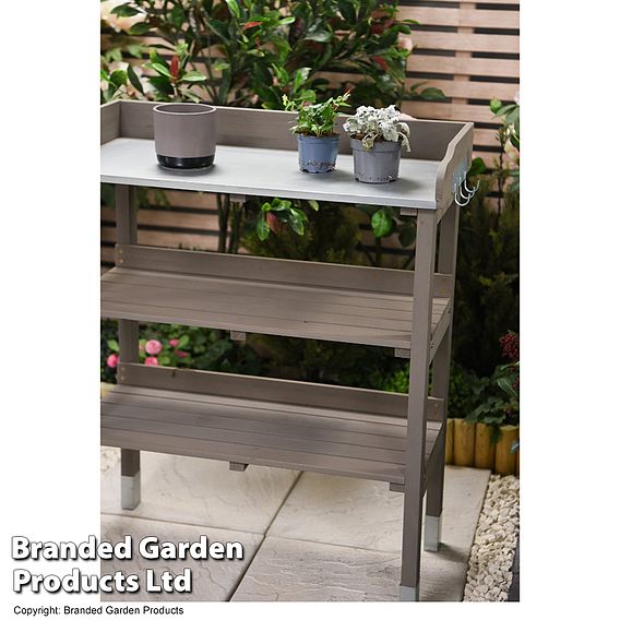 3-Tier Wooden Potting Table