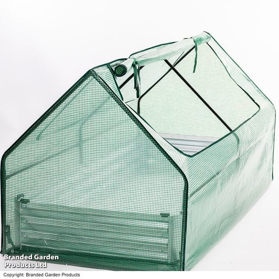 Garden Gear - Galvanised Metal Raised Bed with Greenhouse Cover