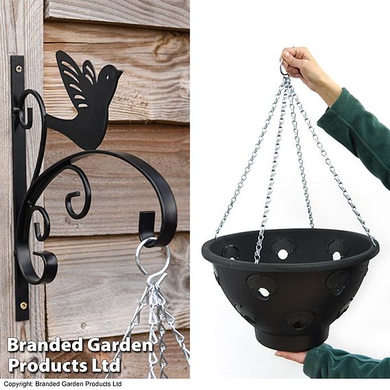 Garden Gear - Hanging Basket King Swallow Garden Bracket Set
