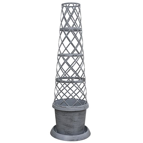 Tower Pot™ Modern Grey Collection