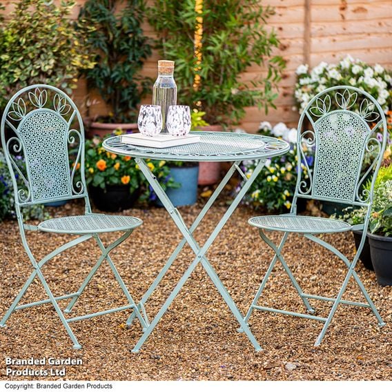Garden Gear - Dorset Wrought Iron Garden Bistro Set
