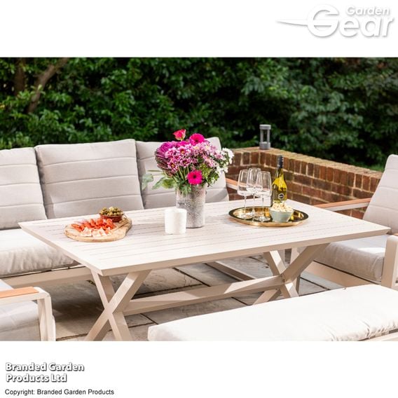 Garden Gear - Seville Luxury Aluminium Sofa Set