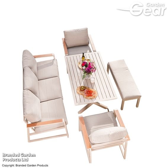 Garden Gear - Seville Luxury Aluminium Sofa Set