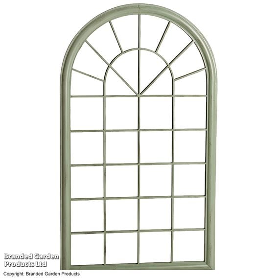 Serenity - Laurel Green Large Garden Mirror