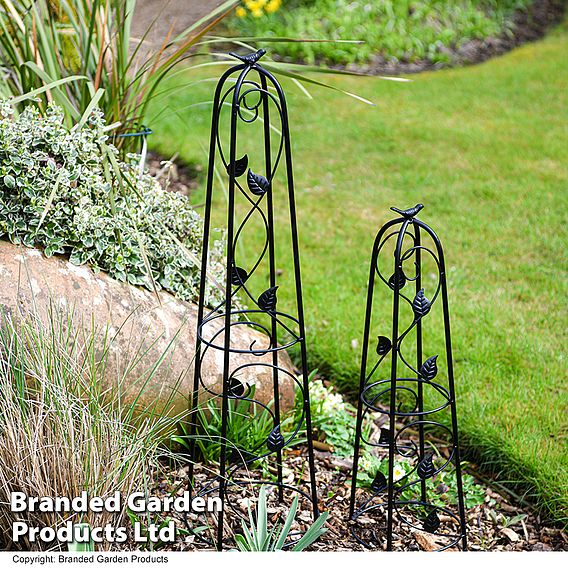 Garden Gear Metal Ornamental Obelisks