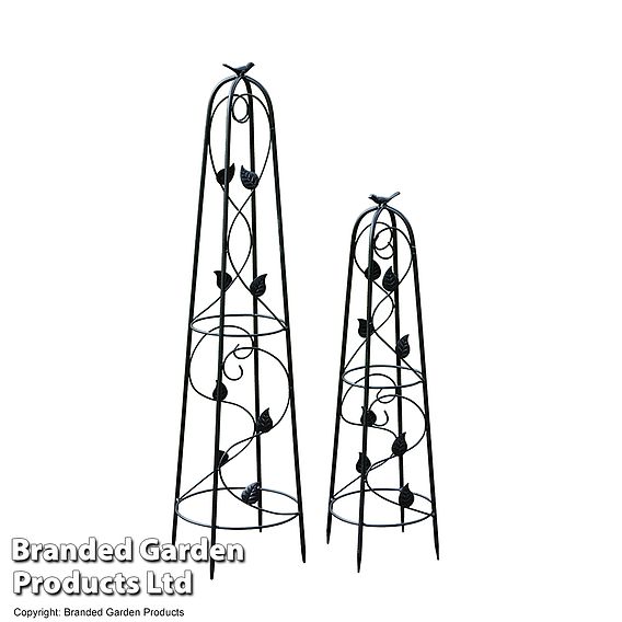 Garden Gear Metal Ornamental Obelisks