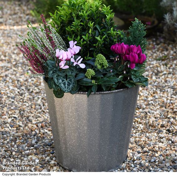 Garden Gear - Steel Effect Planter