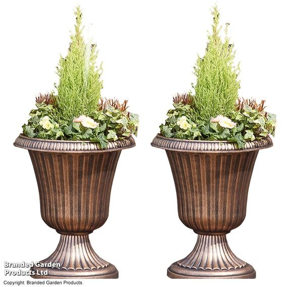 Garden Gear - Set of Two Urn Planters