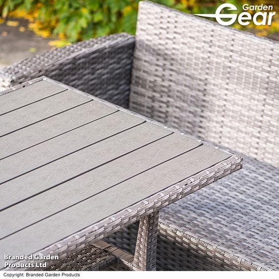 Garden Gear - St Lucia Rattan Sofa Dining Set