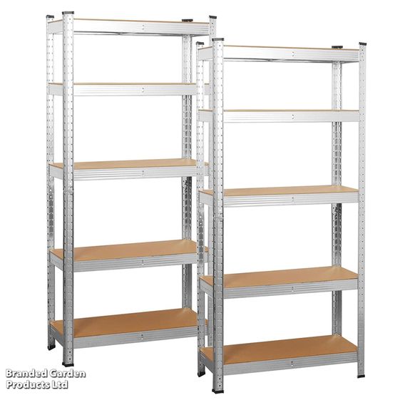 Garden Gear - 5 Layer Galvanised Steel Storage Shelving