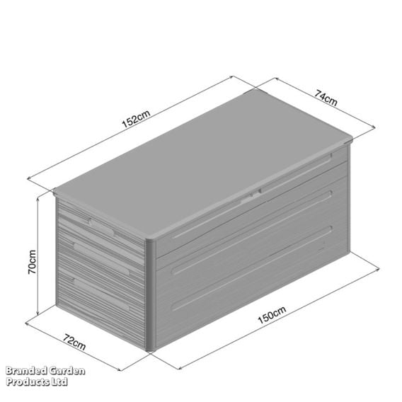 Garden Gear - Elite Series 700L Storage Chest