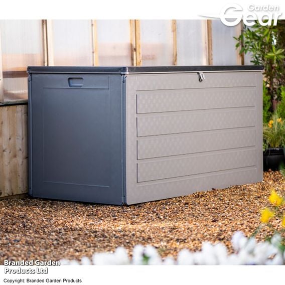 Garden Gear - 680-Litre Lockable Garden Storage with Sit on Lid