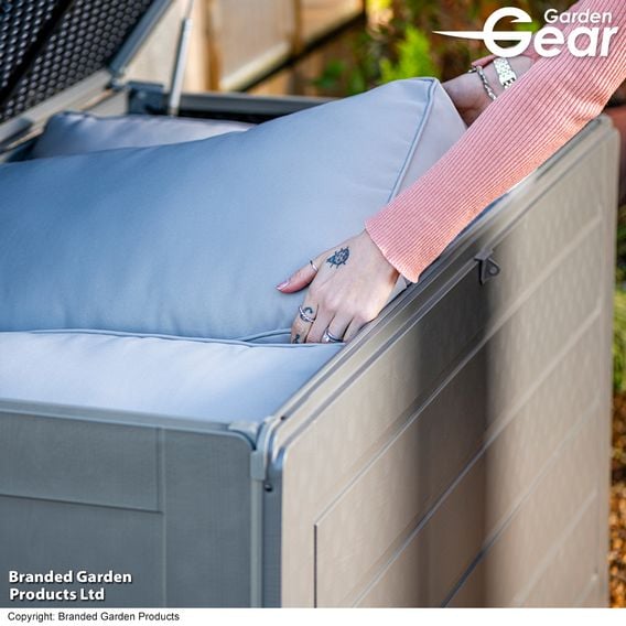 Garden Gear - 680-Litre Lockable Garden Storage with Sit on Lid