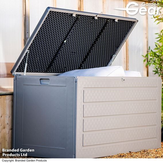 Garden Gear - 680-Litre Lockable Garden Storage with Sit on Lid