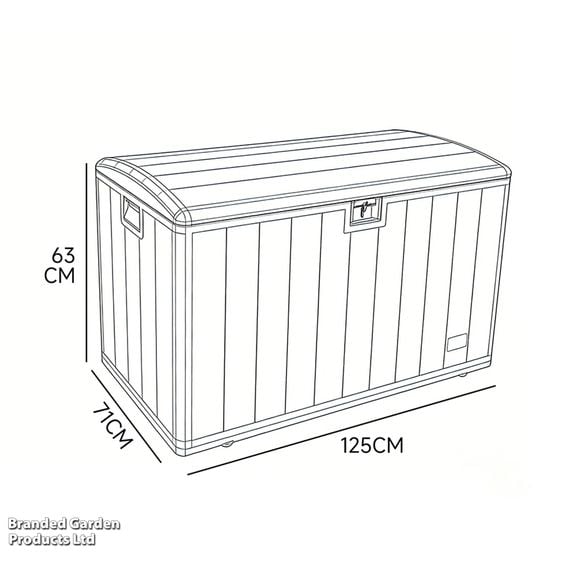 Garden Gear - 492L Heavy Duty Storage Box
