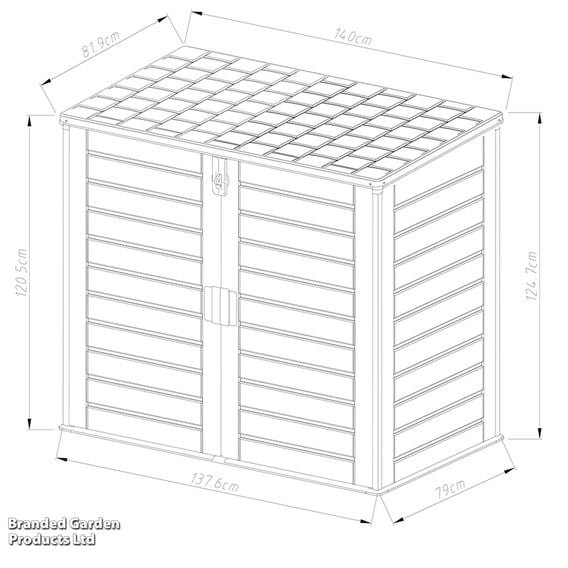 Garden Gear - Garden Cabinet & Storage Shed