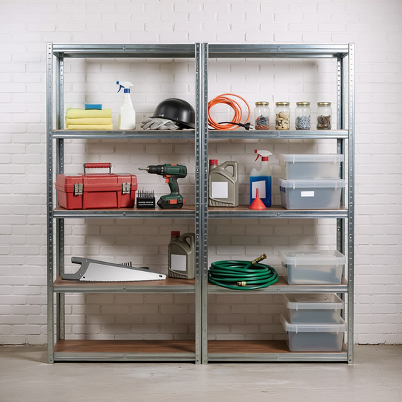 Garden Gear - 5 Layer Galvanised Steel Storage Shelving