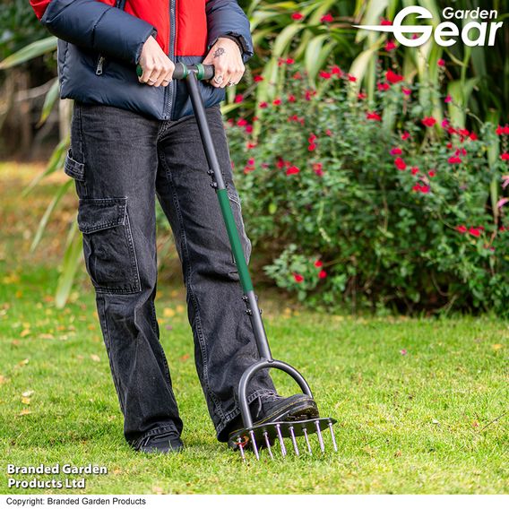 Garden Gear - Long Handle Lawn Aerator