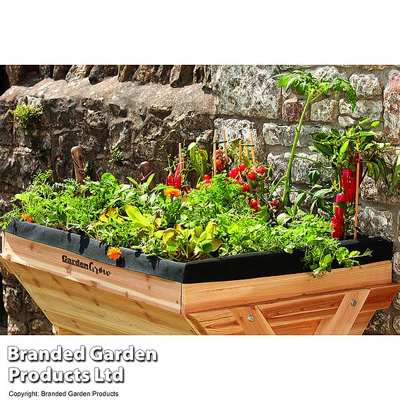 Garden Grow Wooden Planter