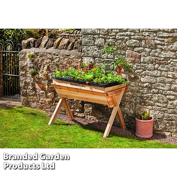 Garden Grow Wooden Planter