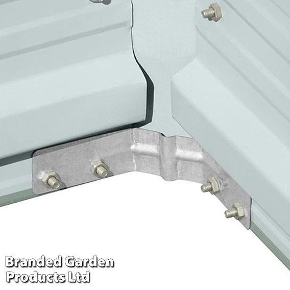 Metal Raised Garden Bed - Sage Green