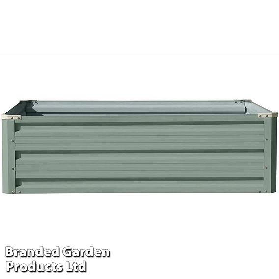 Metal Raised Garden Bed - Sage Green