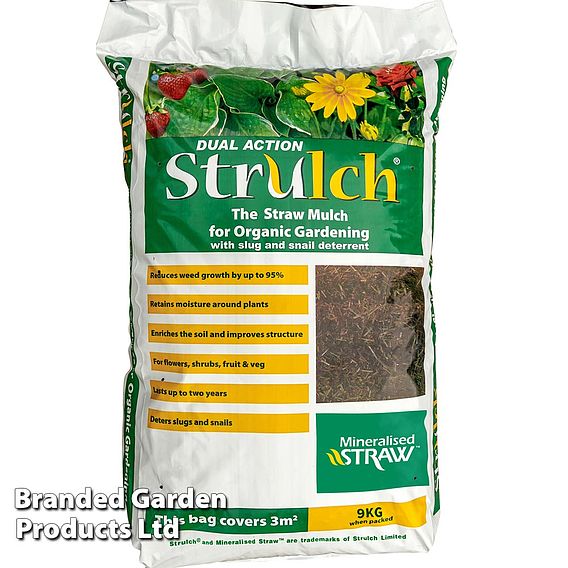 Strulch Mineralised Straw Garden Mulch