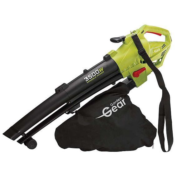 3500W 3-in-1 Leaf Blower Vac & Shredder